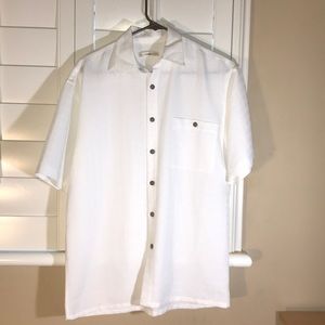 Island Button-Up Polo. Men’s Small.